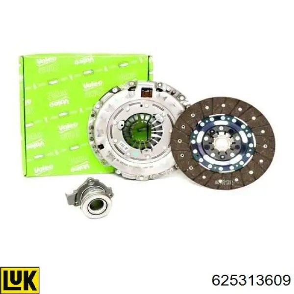 Комплект зчеплення (3 частини) LUK 625313609 ціна, від 251.77 USD