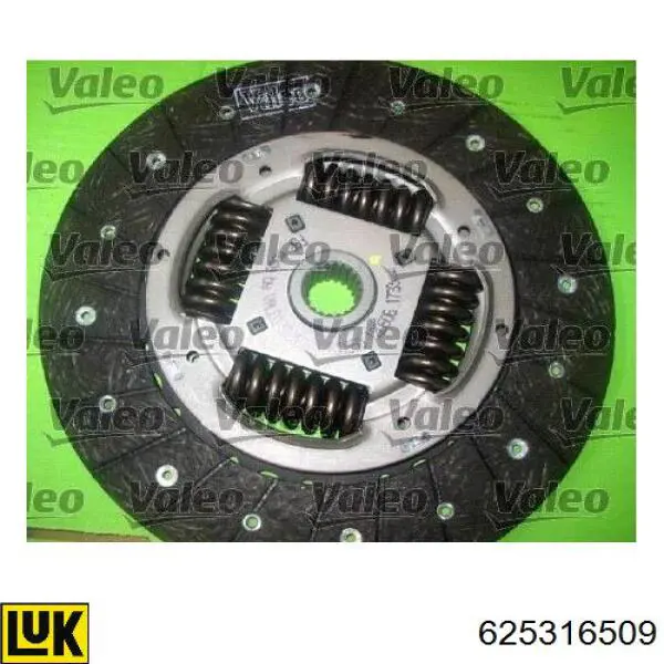 Комплект зчеплення (3 частини) LUK 625316509 ціна, від 250.06 USD