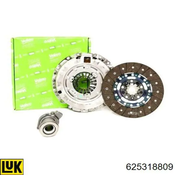 Купити 832449 VALEO Комплект зчеплення (диск, корзина, підшипник)