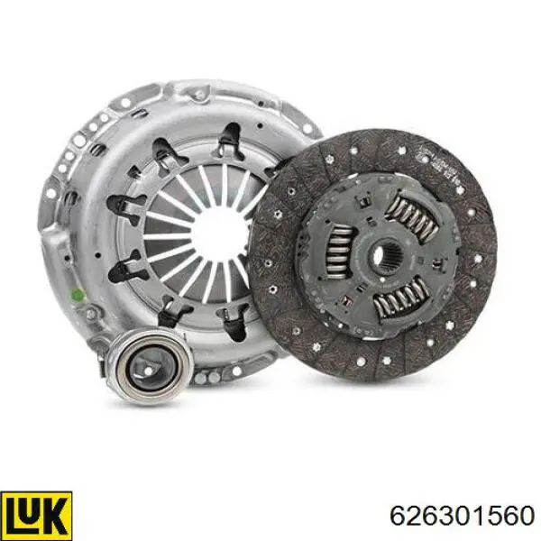 Купити 626301560 LUK Комплект зчеплення (диск, корзина, підшипник)