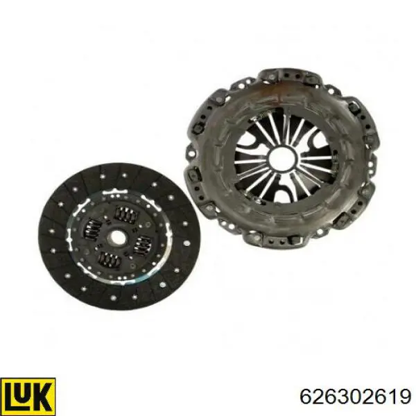 Комплект зчеплення (3 частини) Mercedes A0002528005 ціна, від 331.16 USD