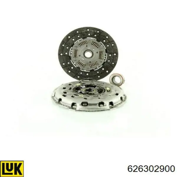 Комплект зчеплення (3 частини) LUK 626302900 ціна, від 365.13 USD