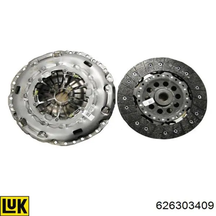 Комплект зчеплення (3 частини) Ford 1512849 ціна, від 242.47 USD