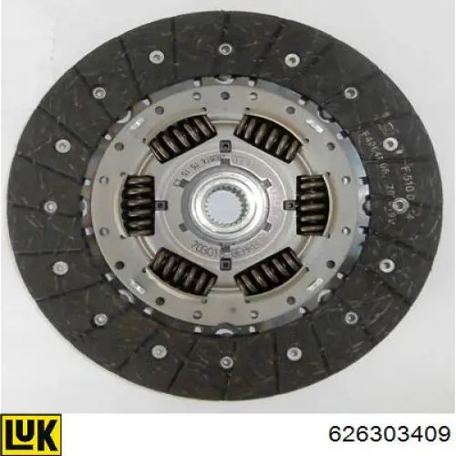 Купити 1512849 Ford Комплект зчеплення (диск, корзина, підшипник)