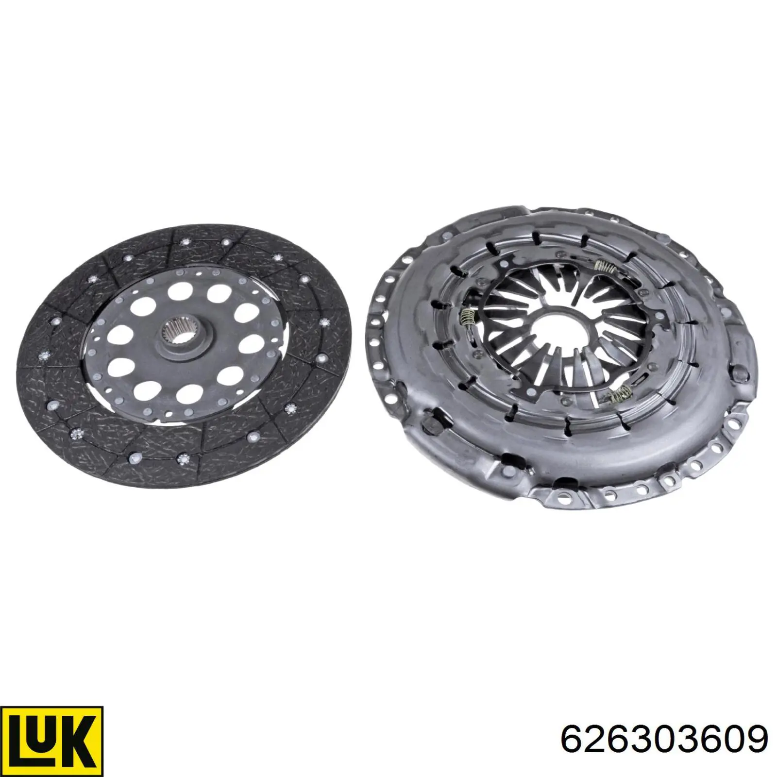 Купити 626303609 LUK Комплект зчеплення (диск, корзина, підшипник)