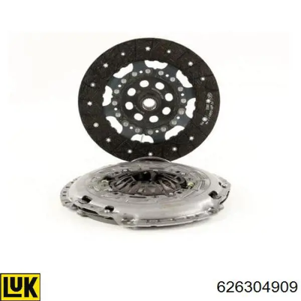 Комплект зчеплення (3 частини) LUK 626304909 ціна, від 226.67 USD