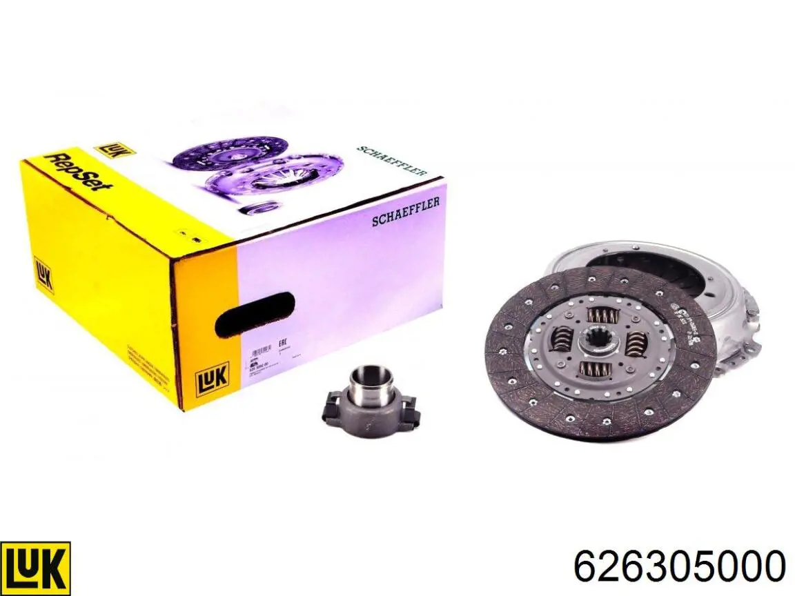 Комплект зчеплення (3 частини) LUK 626305000 ціна, від 290.31 USD