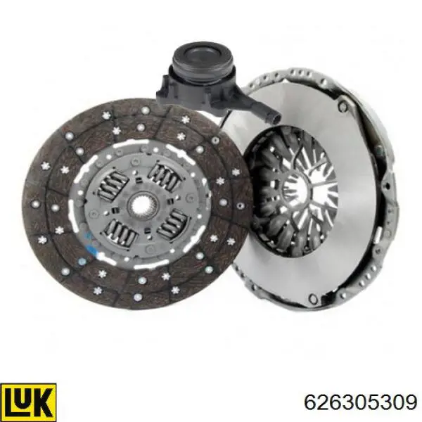 Купити 834529 VALEO Комплект зчеплення (диск, корзина, підшипник)