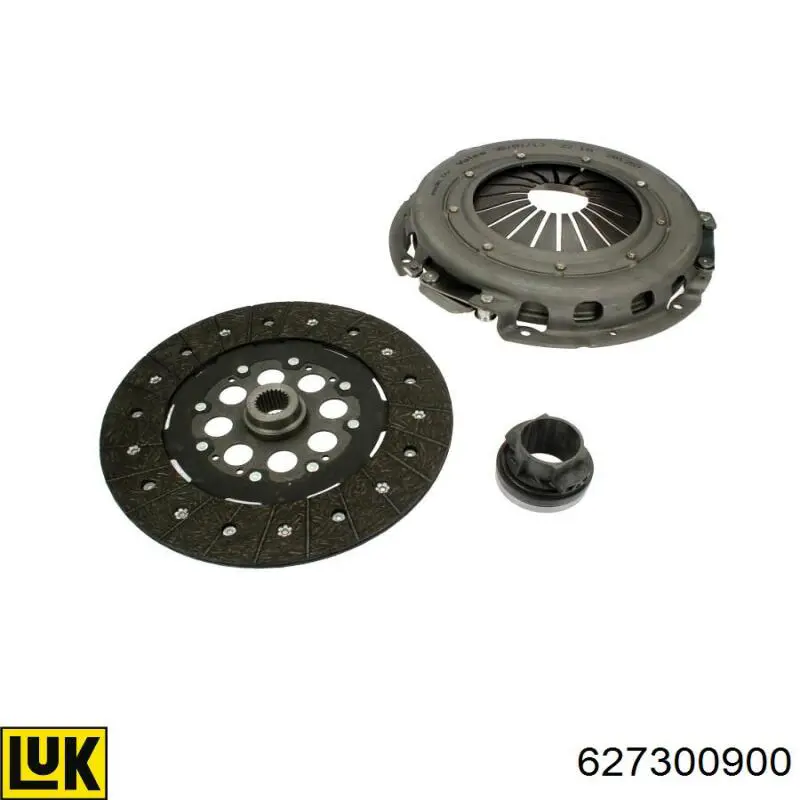 Комплект зчеплення (3 частини) LUK 627300900 ціна, від 285.70 USD