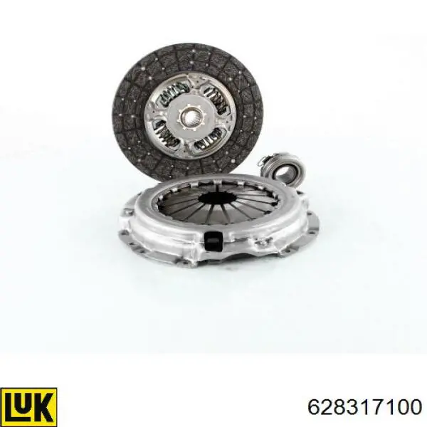 Комплект зчеплення (3 частини) LUK 628317100 ціна, від 324.73 USD