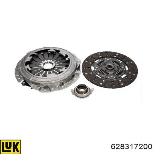 Комплект зчеплення (3 частини) LUK 628317200 ціна, від 241.14 USD