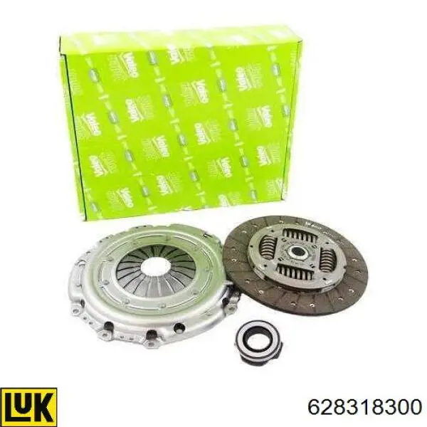 Комплект зчеплення (3 частини) LUK 628318300 ціна, від 440.86 USD