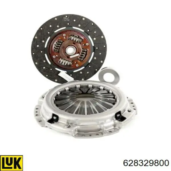 Комплект зчеплення (3 частини) LUK 628329800 ціна, від 430.04 USD