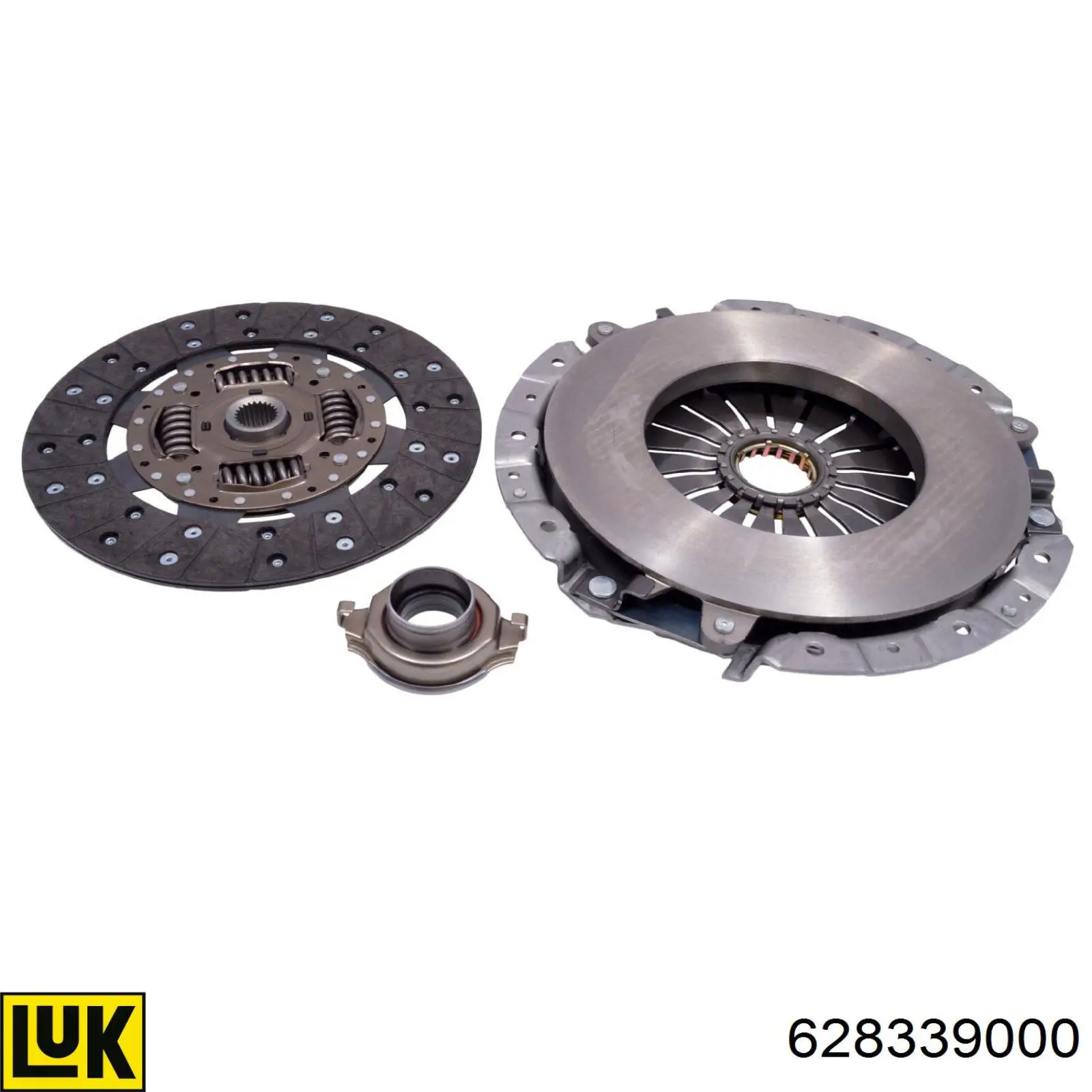 Комплект зчеплення (3 частини) LUK 628339000 ціна, від 333.81 USD