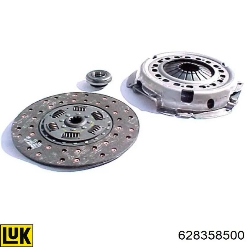 Комплект зчеплення (3 частини) LUK 628358500 ціна, від 200.67 USD