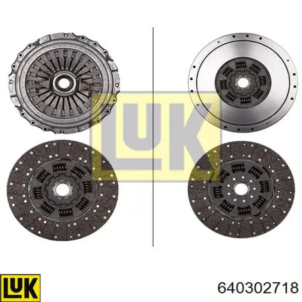 3400700704 Sachs Зчеплення в зборі