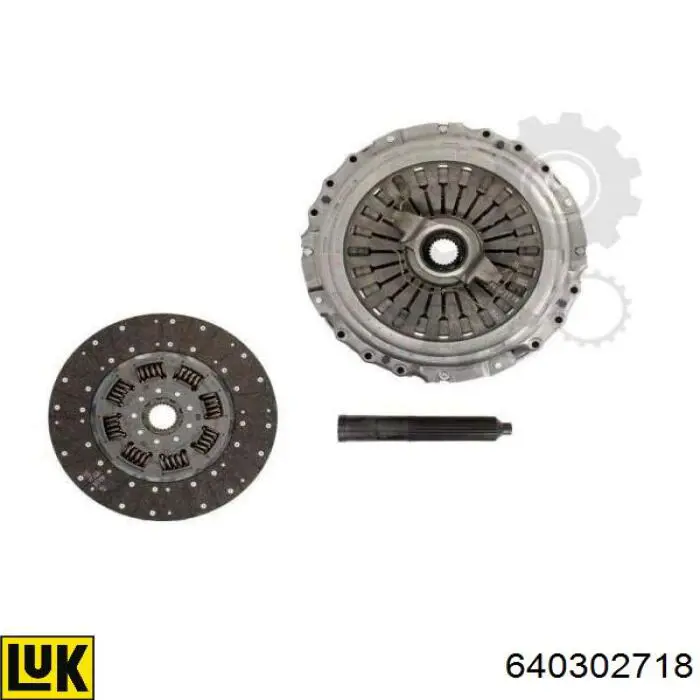 Комплект зчеплення (3 частини) Sachs 3400700704 ціна, від 1563.62 USD