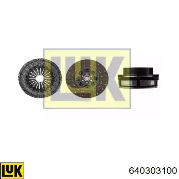 Комплект зчеплення (3 частини) Febi 105197 ціна, від 923.78 USD