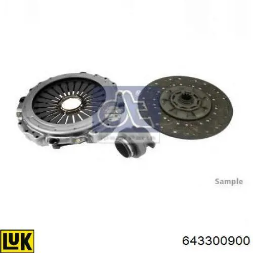 Комплект зчеплення (3 частини) LUK 643300900 ціна, від 615.15 USD