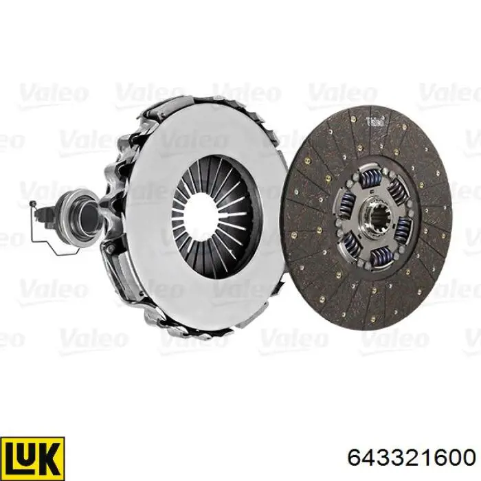 Комплект зчеплення (3 частини) Febi 105208 ціна, від 831.21 USD