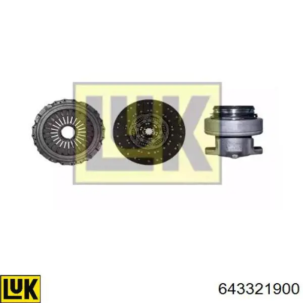 3400122301 Sachs Зчеплення в зборі