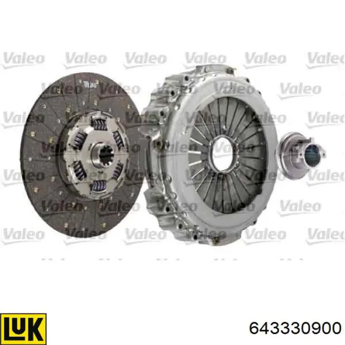Комплект зчеплення (3 частини) Sachs 3400700504 ціна, від 860.39 USD