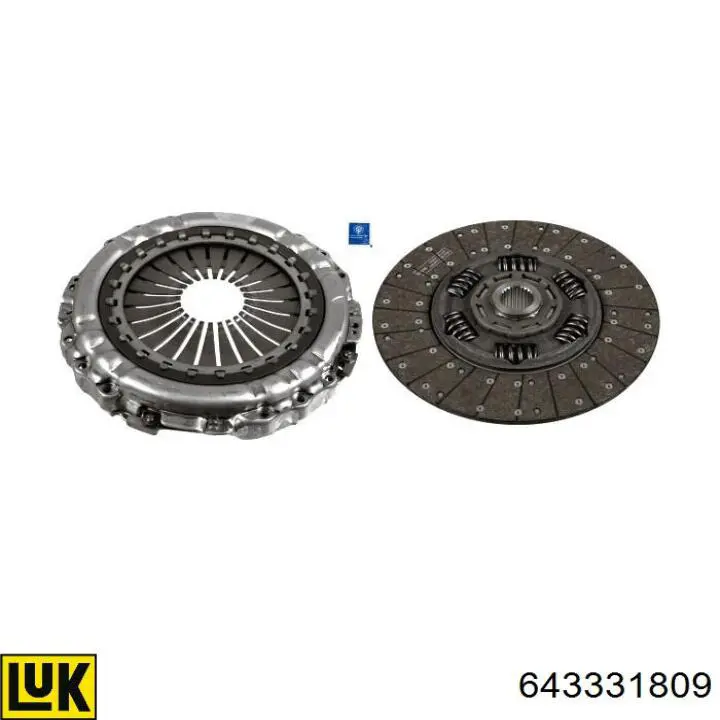 Комплект зчеплення (3 частини) Renault (RVI) 7485013830 ціна, від 566.50 USD