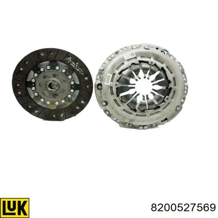 Корзина диска зчеплення Renault (RVI) 8200211302