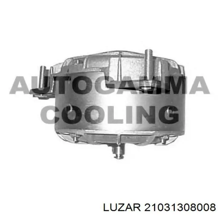 Електровентилятор охолодження в зборі (двигун + крильчатка) Lada 2107 (Лада 2107)