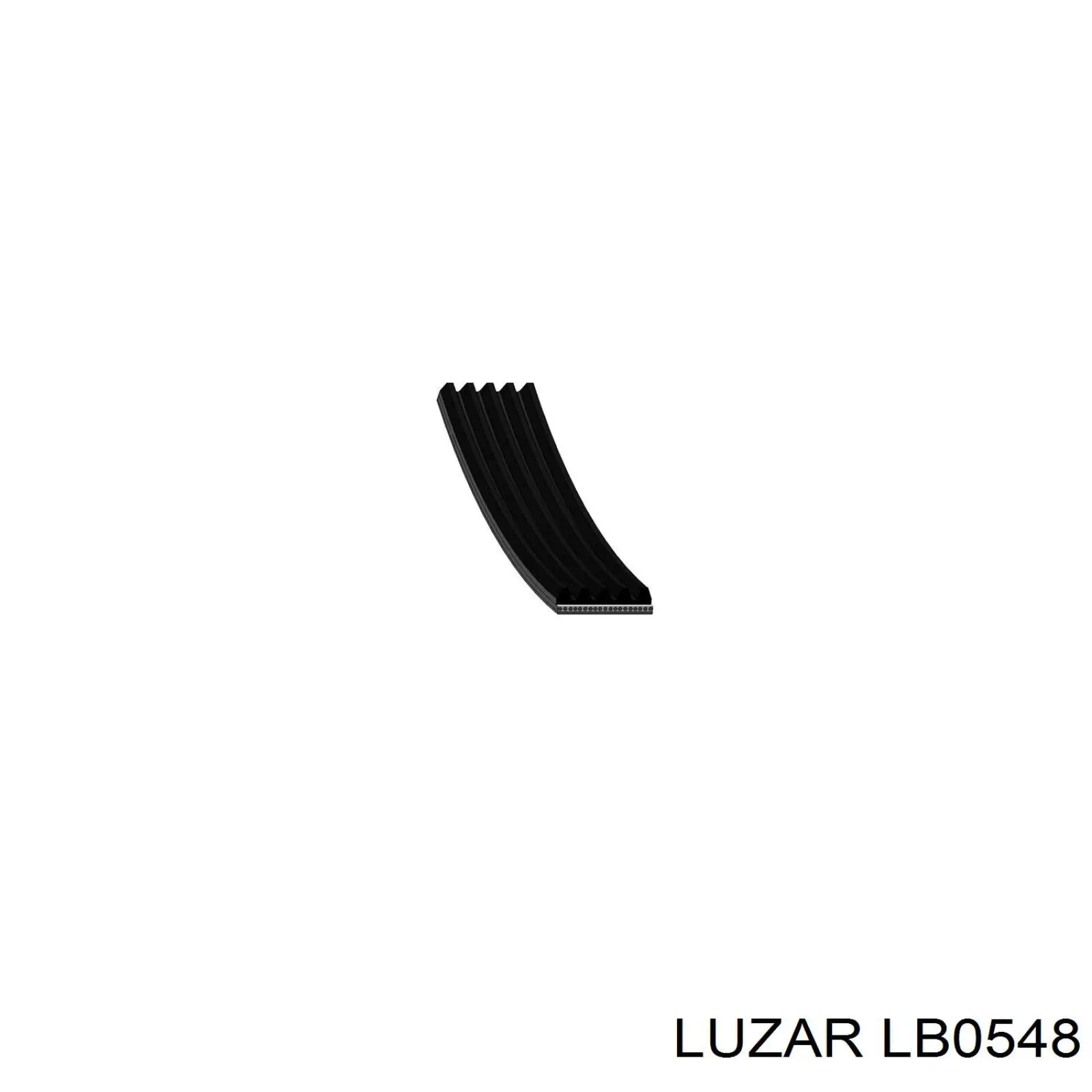 Клиновий ремінь Luzar LB0548 ціна, від 5.62 USD