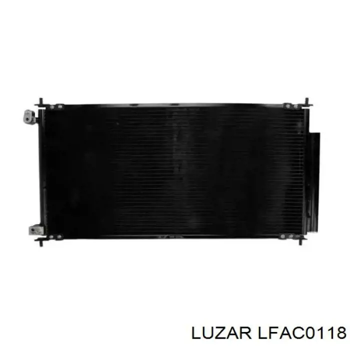 Електровентилятор кондиціонера в зборі (мотор + крильчатка) LFAC0118 LUZAR
