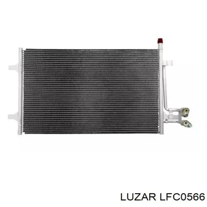 LFC0566 Luzar дифузор радіатора охолодження, в зборі з двигуном і крильчаткою