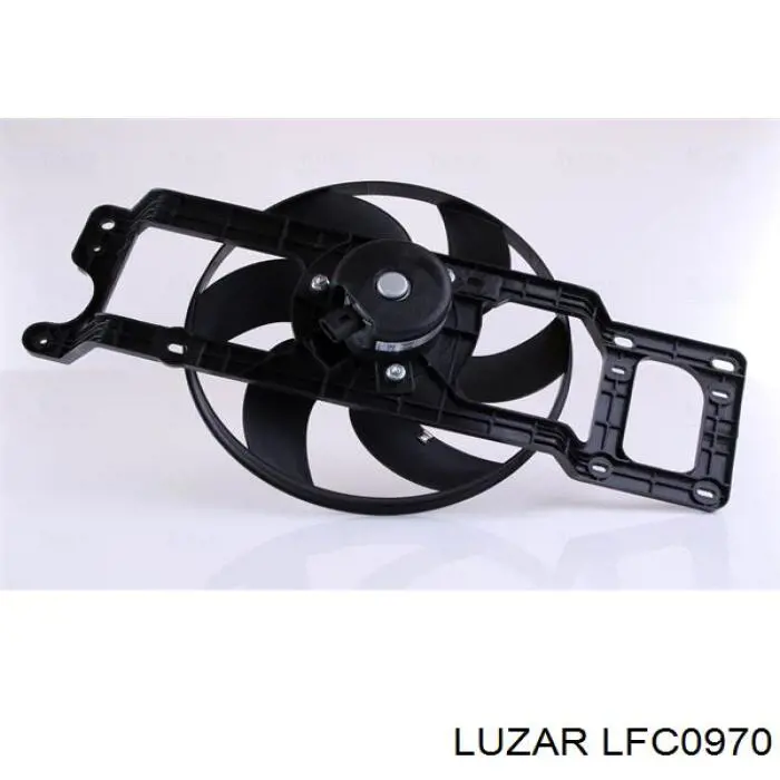 LFC0970 Luzar електровентилятор охолодження в зборі (двигун + крильчатка)