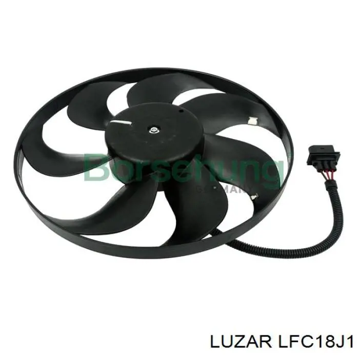 Вентилятор радіатора Luzar LFC18J1 ціна, від 48.18 USD