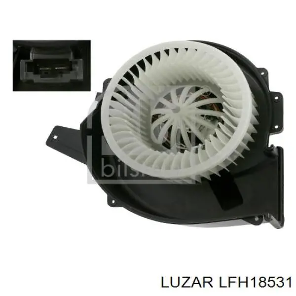 LFH18531 Luzar двигун вентилятора пічки (обігрівача салону)