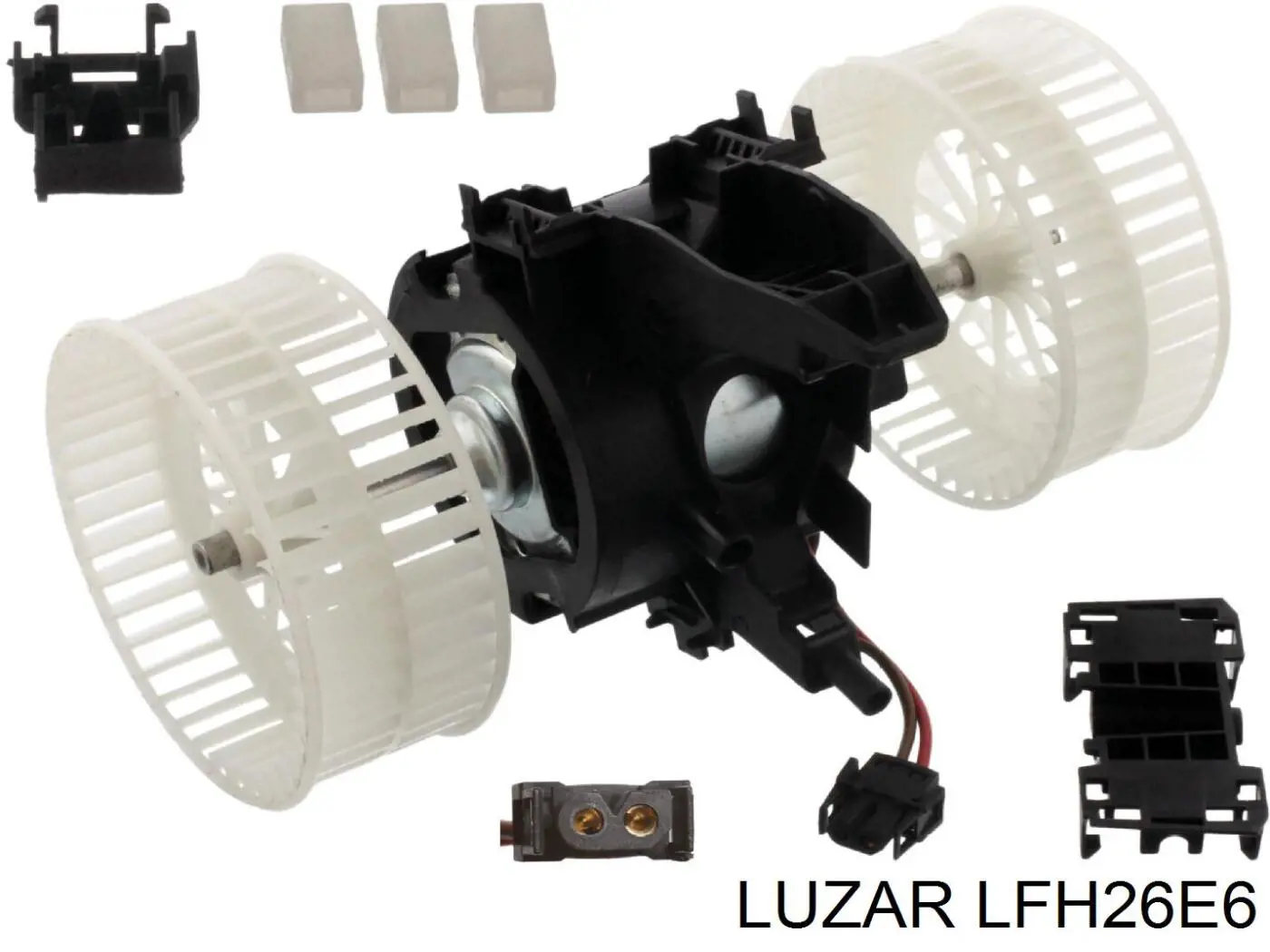 LFH26E6 Luzar двигун вентилятора пічки (обігрівача салону)
