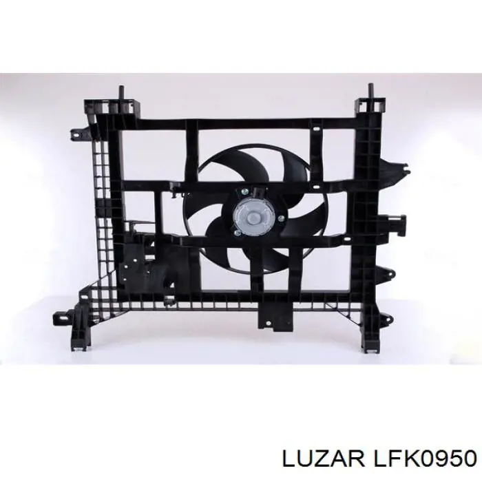 LFK0950 Luzar дифузор радіатора охолодження, в зборі з двигуном і крильчаткою
