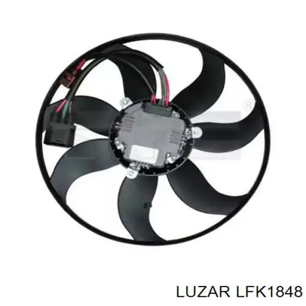 Вентилятор радіатора Luzar LFK1848 ціна, від 63.34 USD