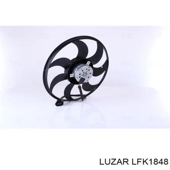 Вентилятор охолодження радіатора LFK1848 Luzar