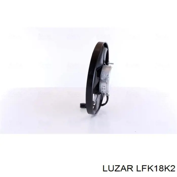 LFK18K2 Luzar дифузор радіатора охолодження, в зборі з двигуном і крильчаткою