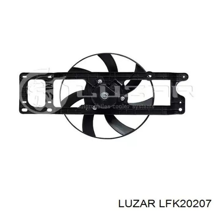Вентилятор охолодження радіатора LFK20207 Luzar