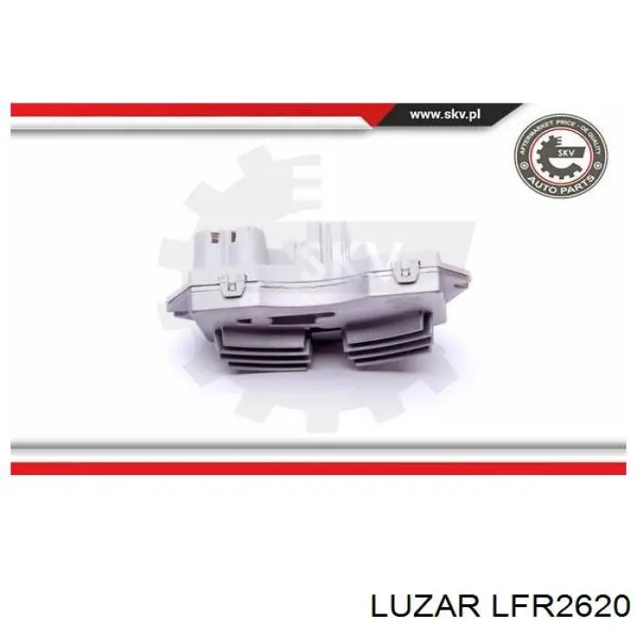 LFR2620 Luzar резистор (опір пічки, обігрівача салону)