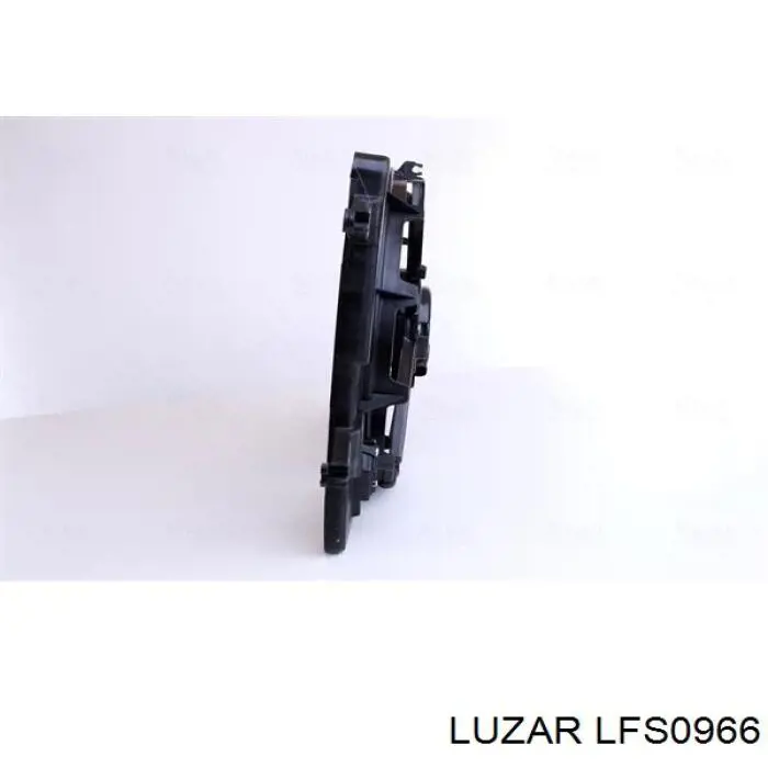 Купити LFS0966 Luzar Дифузор радіатора охолодження, в зборі з двигуном і крильчаткою