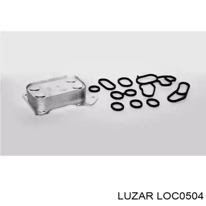 Корпус масляного фільтра LOC0504 LUZAR