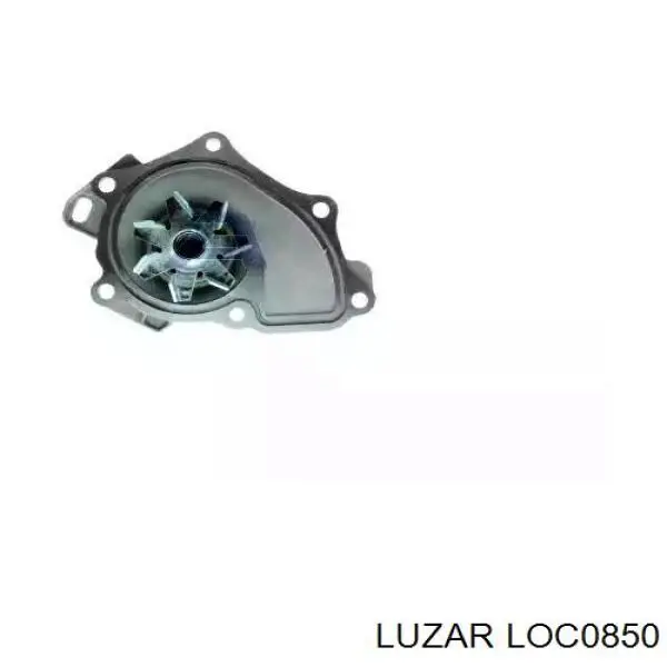 Радіатор охолодження, АКПП LOC0850 Luzar