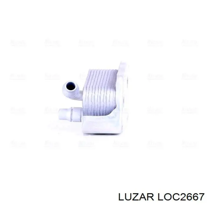 LOC2667 Luzar радіатор масляний (холодильник, під фільтром)