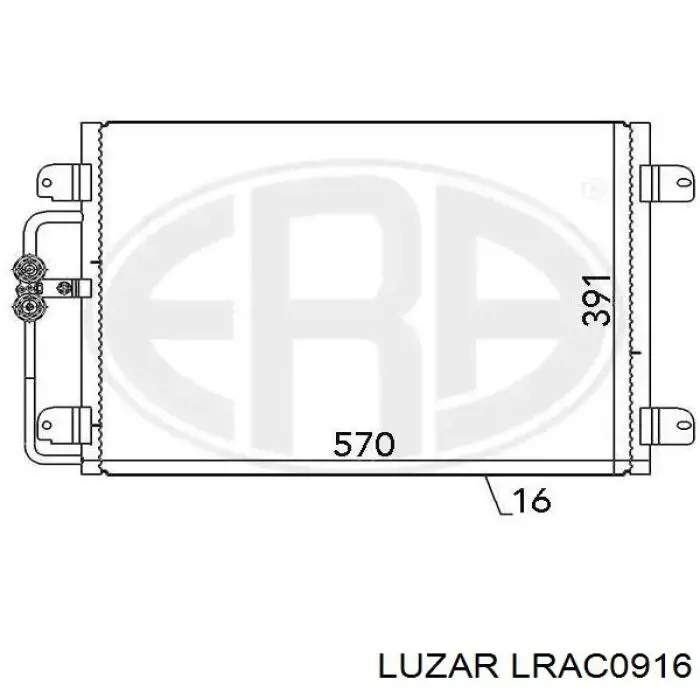 LRAC0916 Luzar Конденсатор