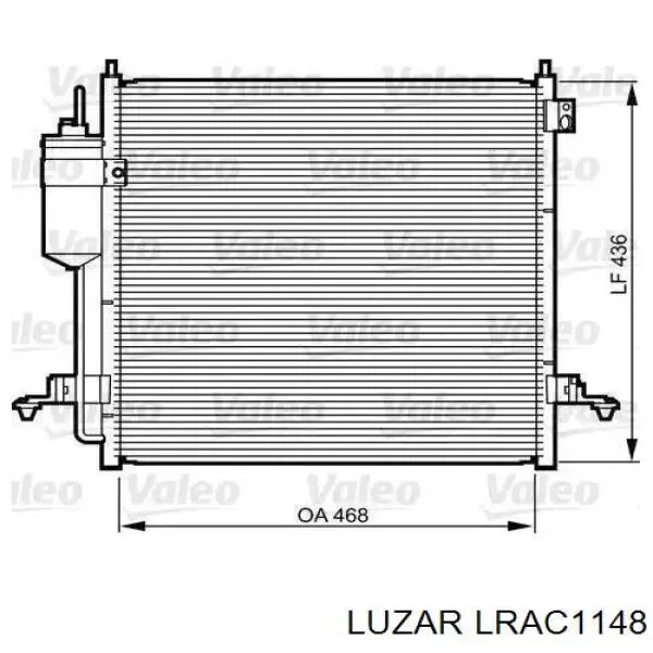 Конденсатор кондиціонера Luzar LRAC1148 ціна, від 73.82 USD