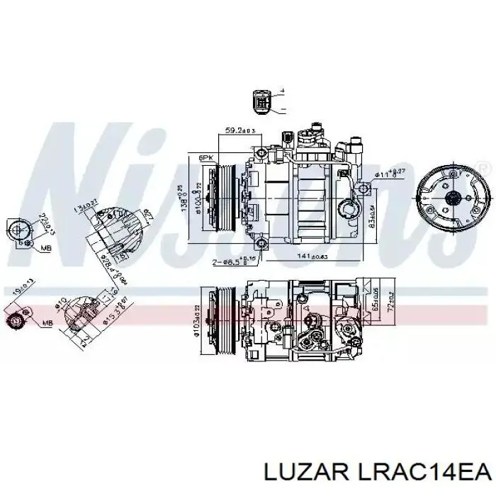 LRAC14EA Luzar Конденсатор