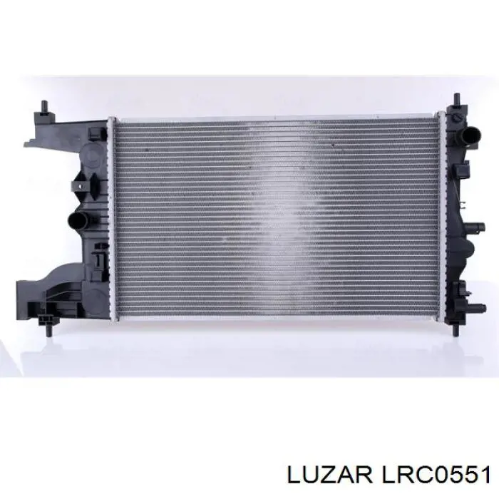 LRC0551 Luzar радіатор охолодження двигуна